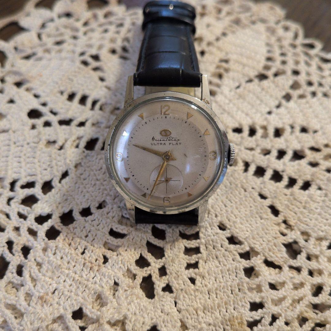 Used Rare Vintage Orient Star ULTRA FLAT Smoseco