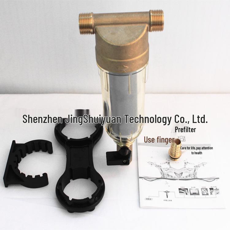 Copper Pre-filter Stainless Steel Mesh High Flow Tap Water Filter Cartridge