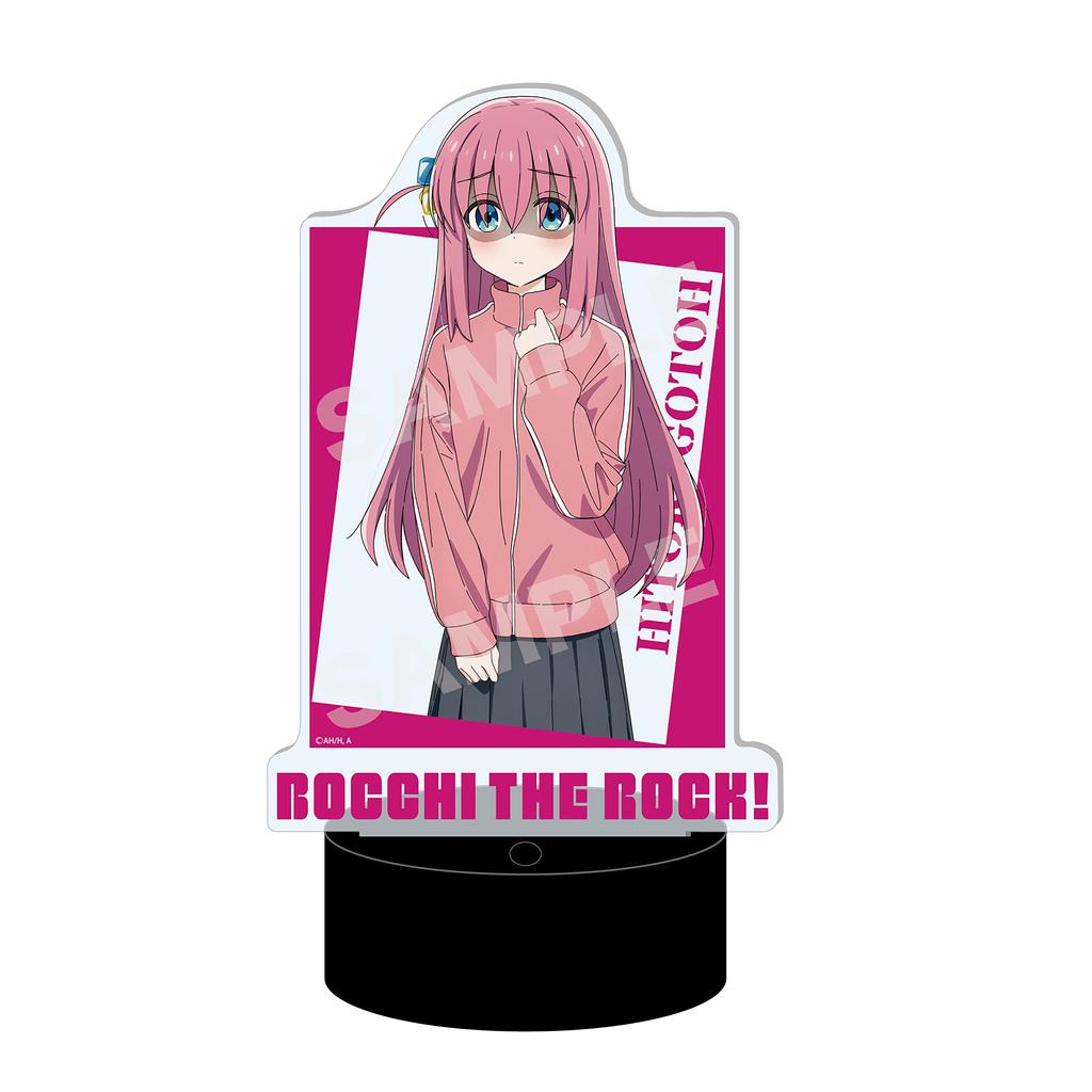 Bocchi the 01 Goto Hitori LED Large Acrylic CS.FRONT Rock! Stand, Approx. 160x110mm, ABS/Acrylic/LED, CS0000-3567