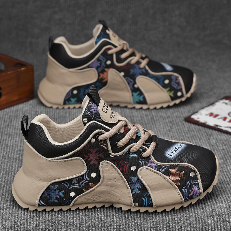 

Модные весенне-осенние новые роскошные мужские кроссовки на высокой толстой подошве, молодежная повседневная обувь, удобная, прочная, дышащая, спортивная обувь для бега 48