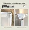 Portable Pet Fence: DIY Indoor/Outdoor, Free-Combining Small Animal Yard Cage.
