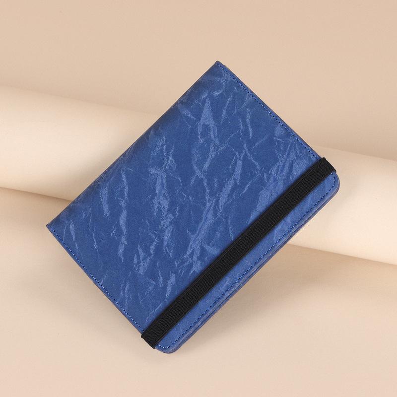 Multifunctional Document Passport Holder Protection Set Pu Leather Passport Clip Holder Travel Wallet Card Holder синий