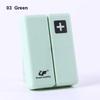7 Days Weekly Folding Pill Box Plastic Organizer Vitamin Pill Dispensing Medicine Box