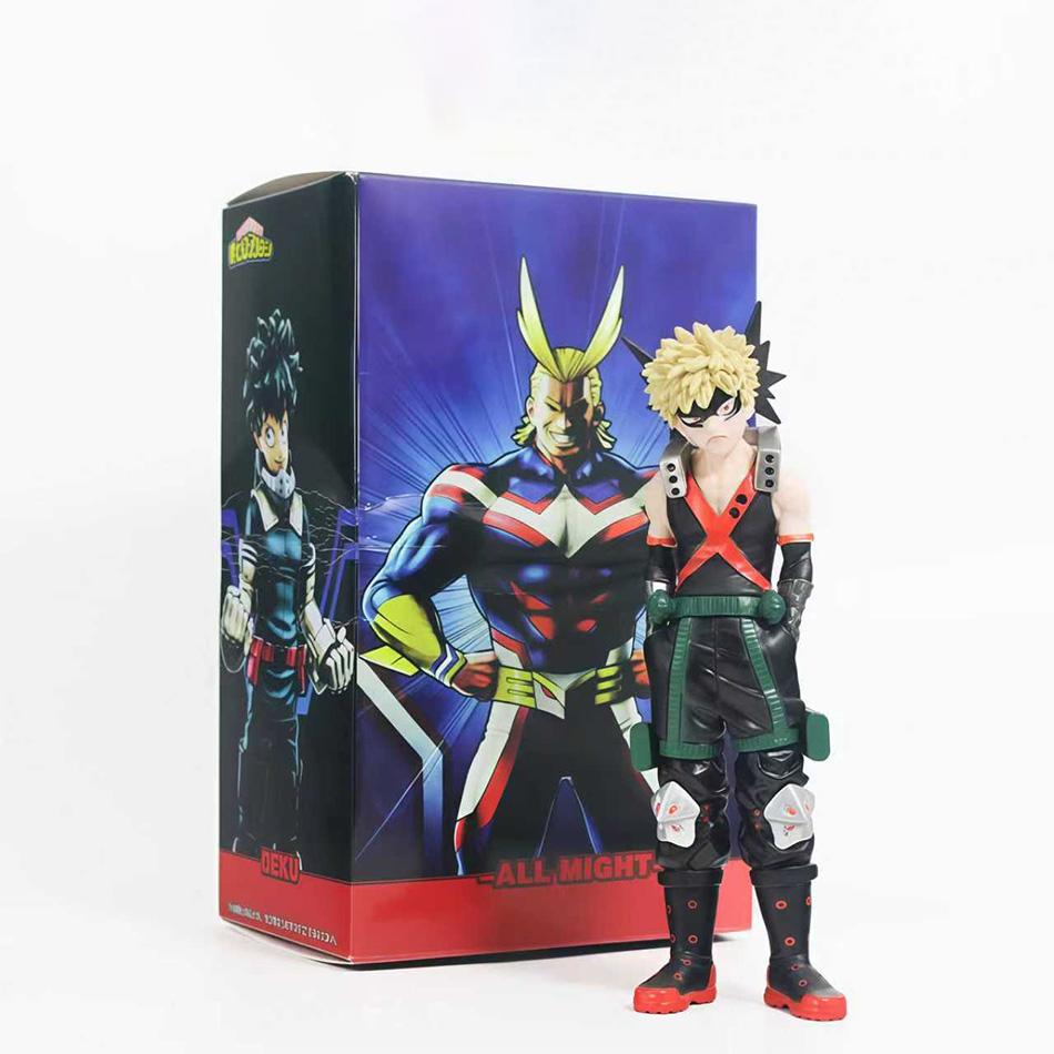 בנדאי 17 ס"מ אנימה My Hero Academia איזוקו מידוריה וקאטסוקי בקוגו סט דמויות אקשן דגם PVC אספנות צעצוע למעריצים מתנה