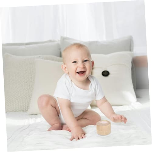 HAPINARY Wooden Haircut Keepsake Box, Kids' Hair Storage Container, Compact Keepsake Box for Storing Your Child's First Haircut