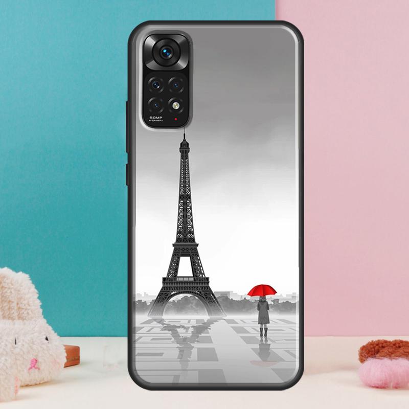 Eiffel Tower Paris Case For Xiaomi Redmi Note 14 12 11 9 10 13 Pro 9S 10S 11S 12S Redmi 13C 10C 12C 14C Cover