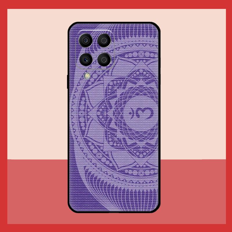 Mandala Chakra Yoga Case For Samsung Galaxy M52 M32 M53 M16 M11 M21 M31 M35 M12 M13 M14 M15 M36 M56 M55 M34 M54