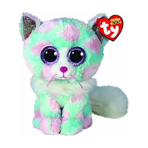 Ty Toys 2008069 Плюшевая игрушка, Зеленый/Розовый