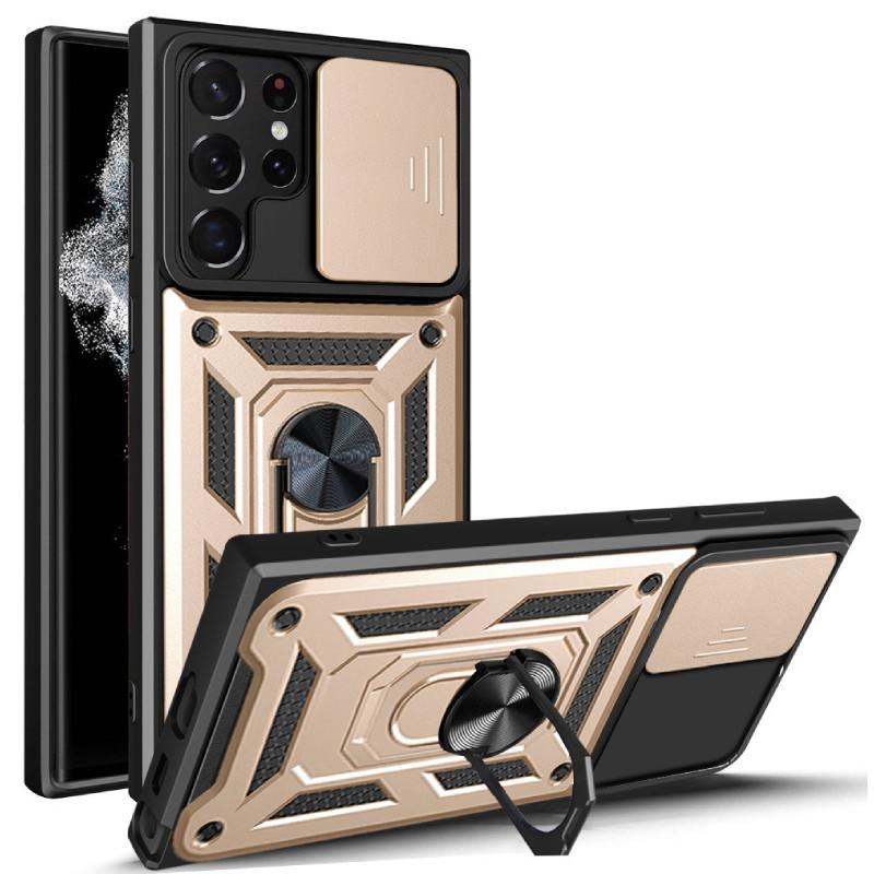 Samsung For Galaxy S24 Anti Fall Magnetic Phone Case With Bracket Protect Lens