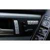 Seat Memory Button Switch Sticker For Mercedes-Benz GLK 2009-15 Silver Aluminum