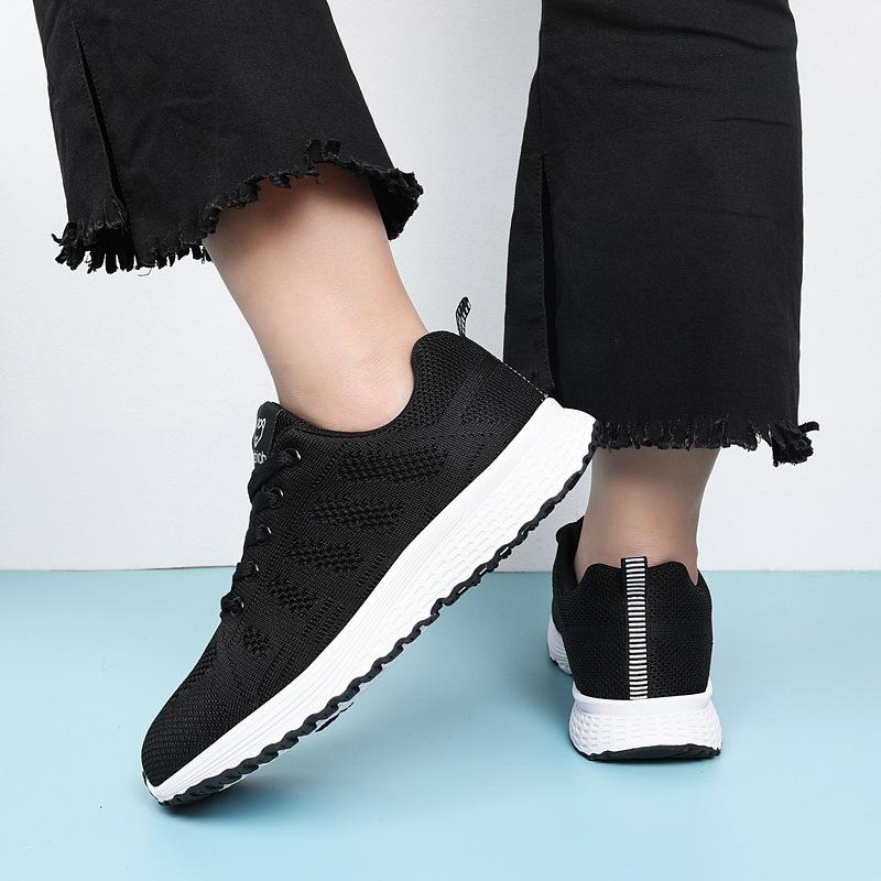 2026 Women Sport Shoes Fashion Platform Sneakers Ladies Spring Winter Flats Running Shoes for Woman