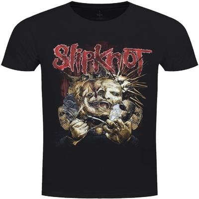 Slipknot Men's Torn Apart (Back Print) Slim Fit T-Shirt X-Large Black