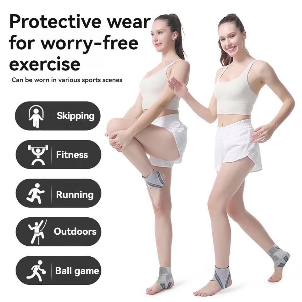 1Pcs Lightweight Sports Ankle Support Breathable Pressurized Protector for Basketball Football Running Men Women