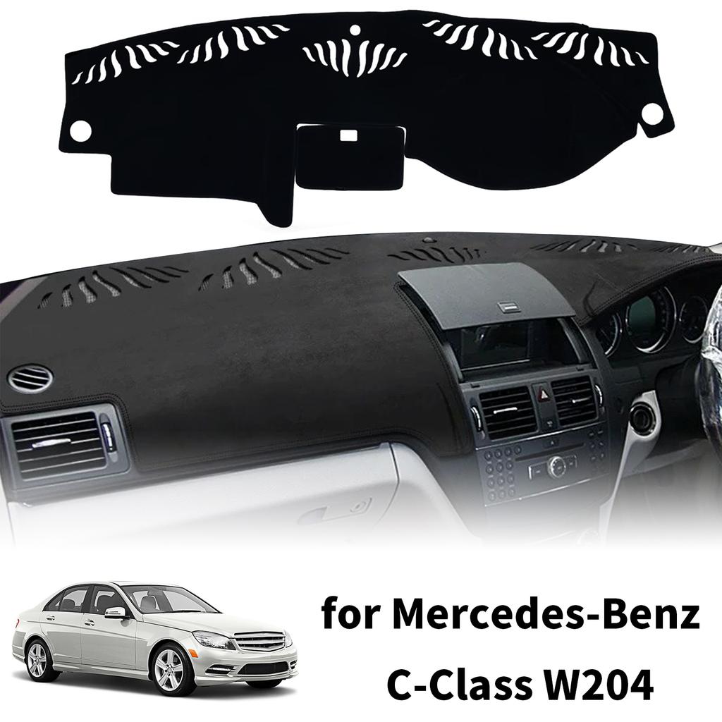 for Mercedes-Benz C-Class C Class W204 2008-2010 Car Dashboard Cover Sunshade Non‑Slip Protector Dash Mat Interior Decor Pad