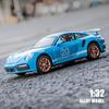 Simulation 1:32 Porsche 911 Turbo S Alloy Racing Car Diecast Metal Model Children's Toy Kids Gift Birthday Present For Boys