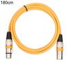 Audio Cable Shielded Anti-interference 100/180cm 3Pin XLR Male to Female Microphone AUX Cord for Mixer