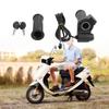 Electric Bike Throttle Handle with LED Display Throttle Accelerator Handle Grip Scooter Handlebar Grip Twist Throttle
