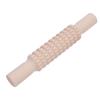 Clay Rolling Pin Grid Texture Wooden Roller Stick Pressing Tool for Pottery Art Projects