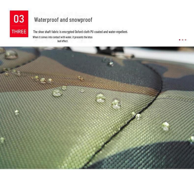 Men's Waterproof Winter Snow Boots: Outdoor Sports with Plus Velvet