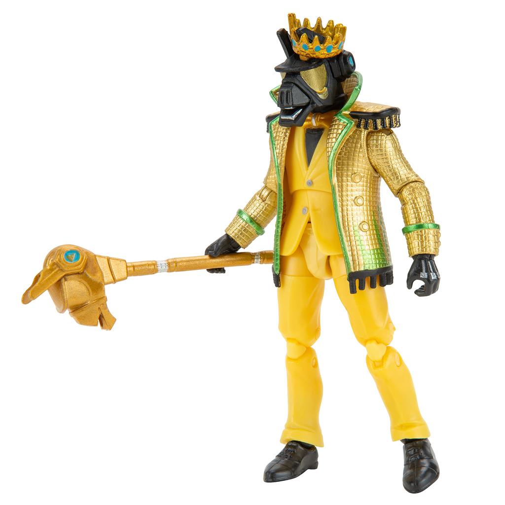 Fortnite Solo Mode Series 12 Y0ND3R (Solid Gold) 4-inch Action Figure FNT0913