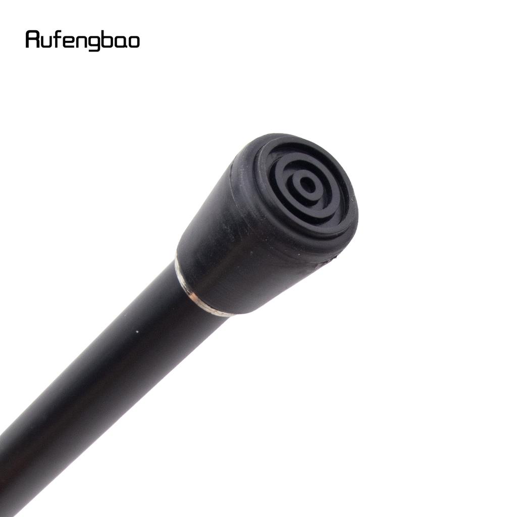 Red Black Gear Ball Silver Walking Cane Fashion Decorative Walking Stick Gentleman Elegant Cosplay Cane Crosier 92cm