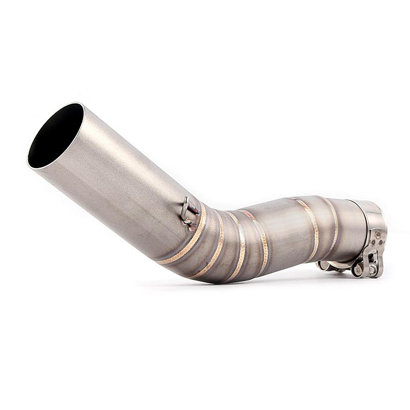 Motorcycle System Exhaust Escape Slip-On For Suzuki GSXR1000 GSX R1000 GSXR 1000 Motorcycle Full Modified Middle Link Pipe