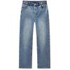EICHITOO Women's High-Waist Straight-Leg Denim Jeans