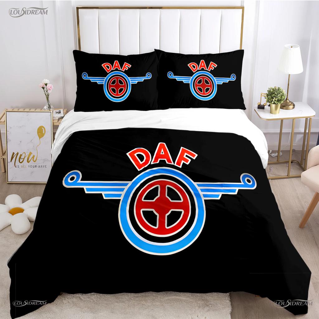 Comforter Casal Daf Truck All Season Comforter Bedding Sets Soft And S Boys Single/Double/Queen/King