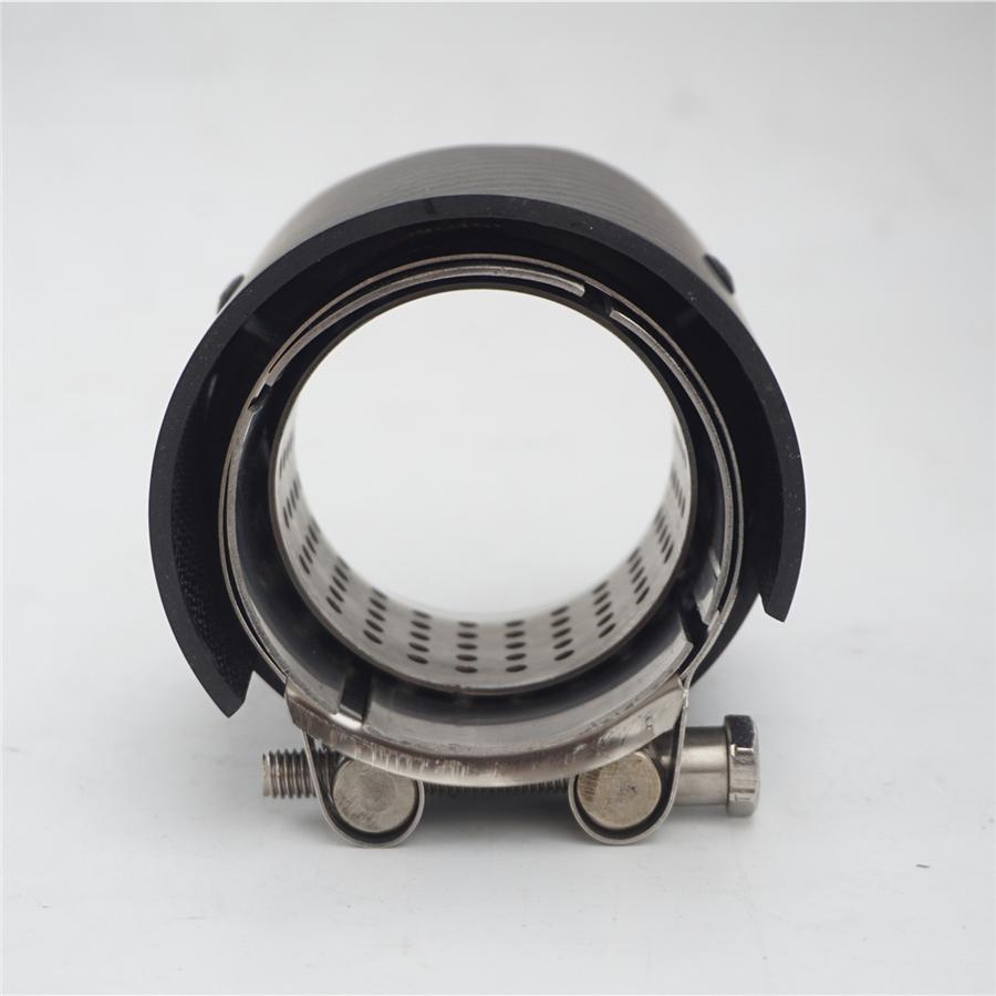 Brand New Car Carbon Fiber Exhaust End Tail Tips 71mm In