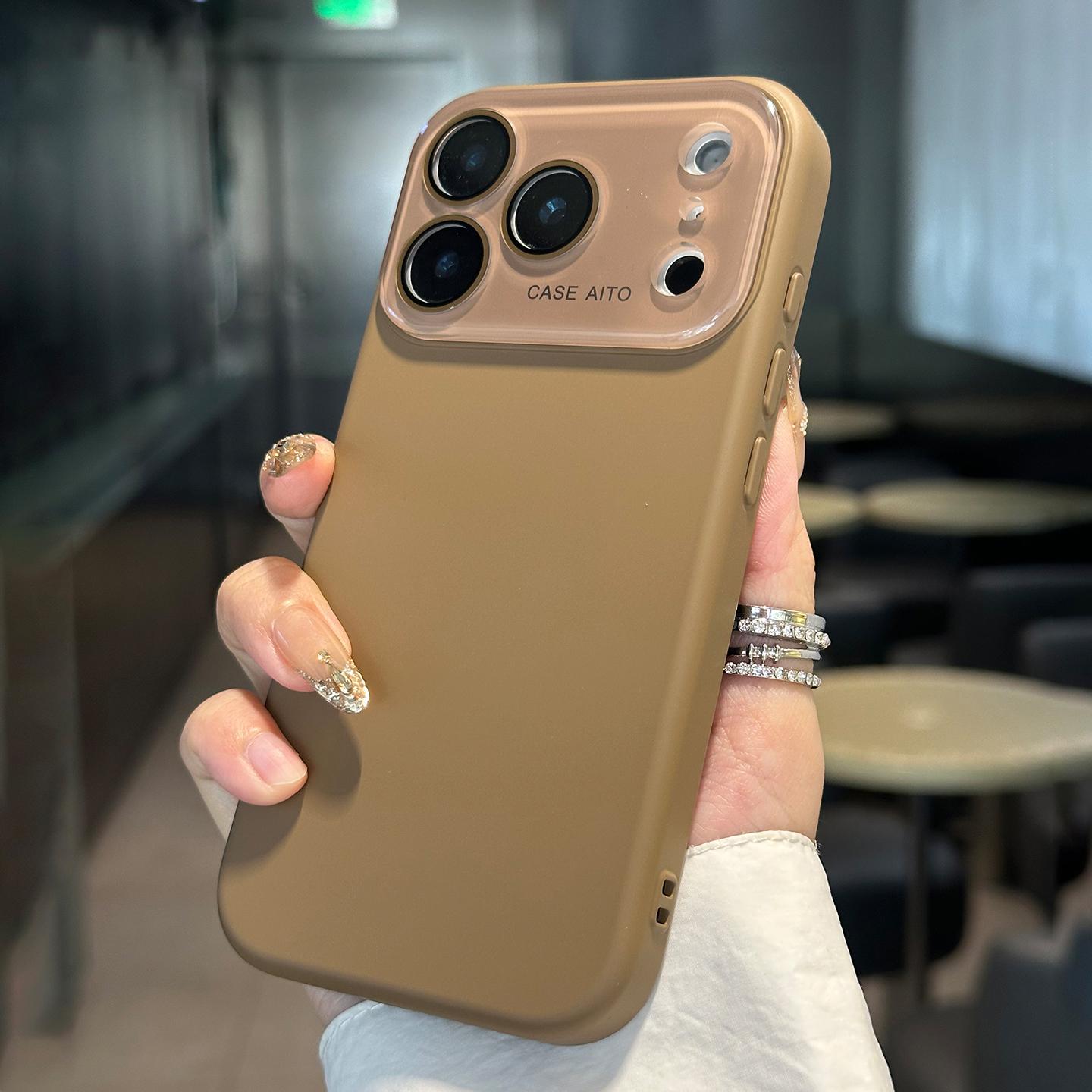 

Official Liquid Silicone Phone Case For iPhone 17 Air 16 15 14 12 13 Pro Max Camera Protection Shockproof Candy Soft Matte Cover For iPhone 17