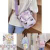 Adorable Cartoon Snack Bag For Girls In Nylon Perfect For Outdoor Activities And Daily Use