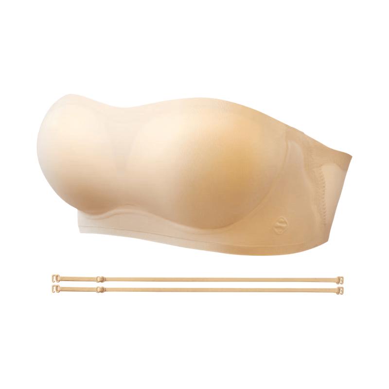 Seamless Wireless Strapless Push-Up Bra M