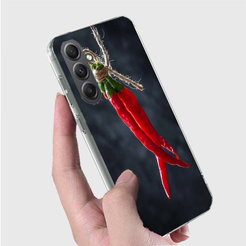 

Taste The Flavor of Chili Peppers Phone Case for Samsung A16 A26 A36 A56 A17 A37 A57 A07 A06 A02S A03 A04S A05S Galaxy Note 20 1 Samsung A56 5G