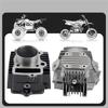 Motorcycle Cylinder Head Barrel Piston Kit Replacement Set 52.4Mm For 110Cc For 110 WS110 C110 ATV UTV