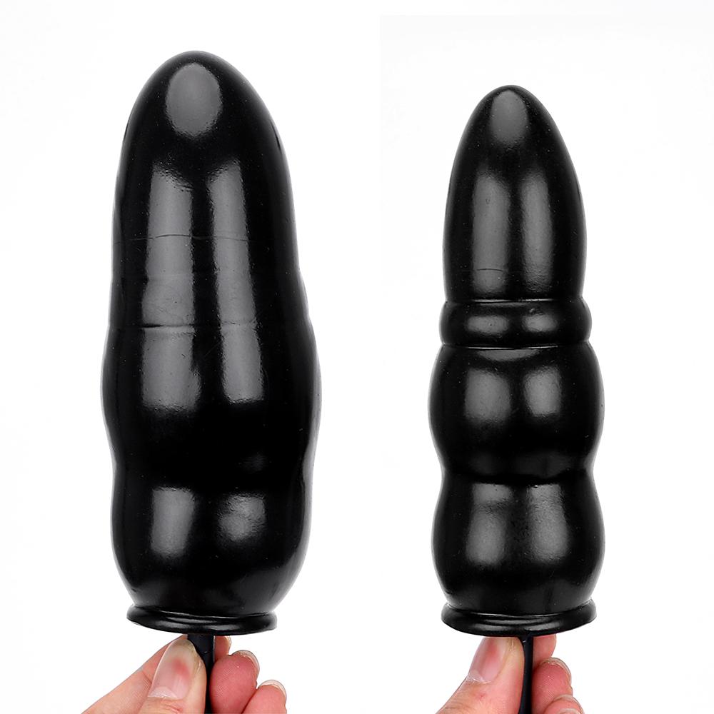 Dildo gonflabil Plug anal Jucării sexuale pentru produse pentru adulți Femei Bărbați Instrumente pentru cupluri Dilatator de fund Expander