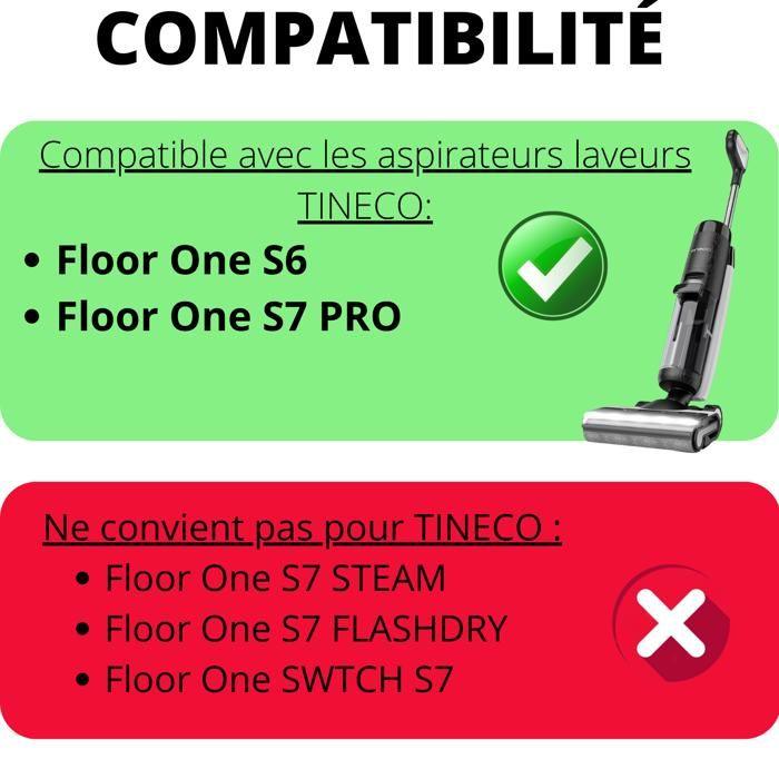 Accessory Pack - Tineco - Floor One S6/S7 PRO - 2 Brush Rollers - 2 HEPA Filters - Cleaning Tool