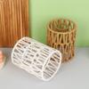 Handmade Paper Rope Woven Rattan Lampshade Boho Decorative Lampshade Table Lamp Decorative For Garden Yard Living Room