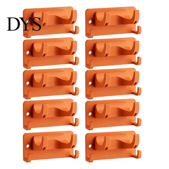 Compact Tool Holder for Balcony Wall Mount Garage Organizer, Heavy Duty ABS Storage Bracket, Weather Waterproof Rack Outdoor Resistant Multi-Purpose