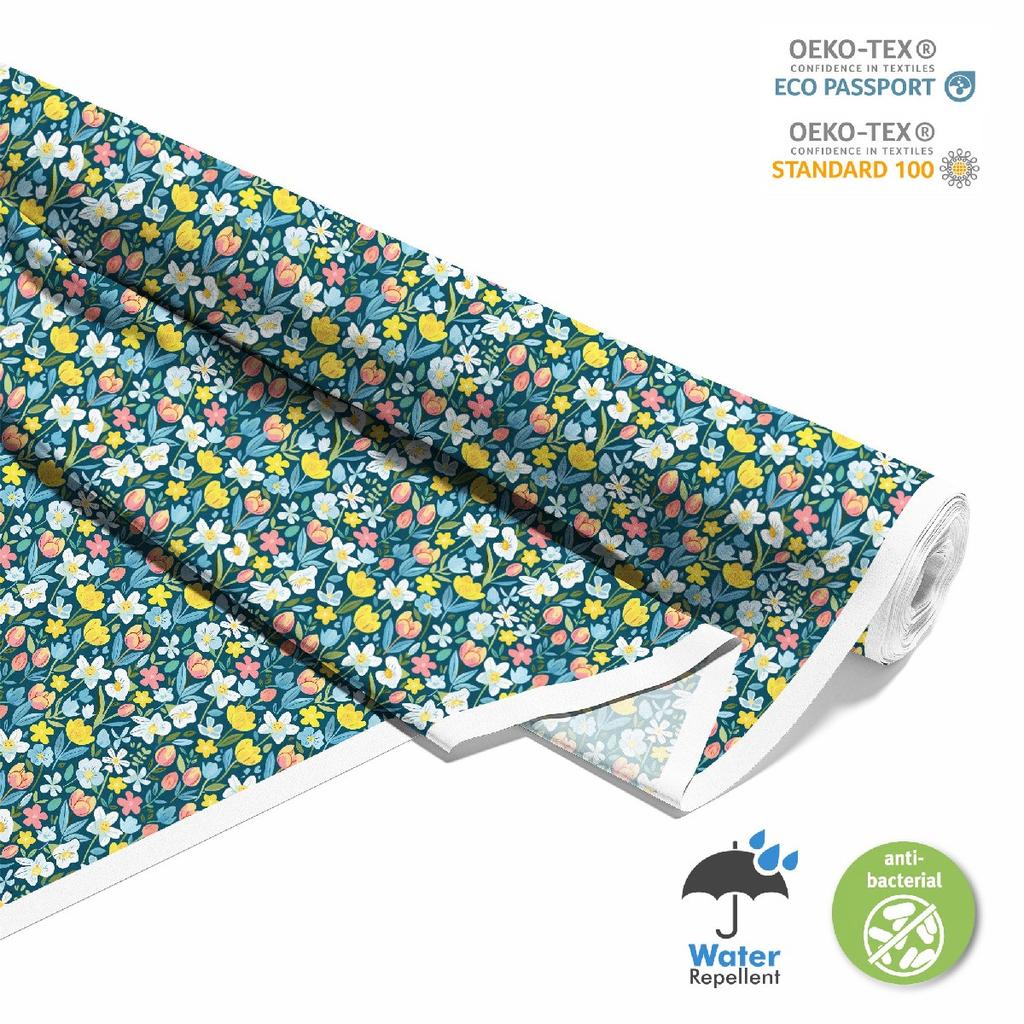 Outdoor Dekostoffe Oxford - Motiv Frühling I Dx7695