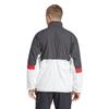 Adidas JOJ86 Tennis Team Wind Jacket with Trico Size Small Men's Lining, Black/White/Scarlet (IW2927),