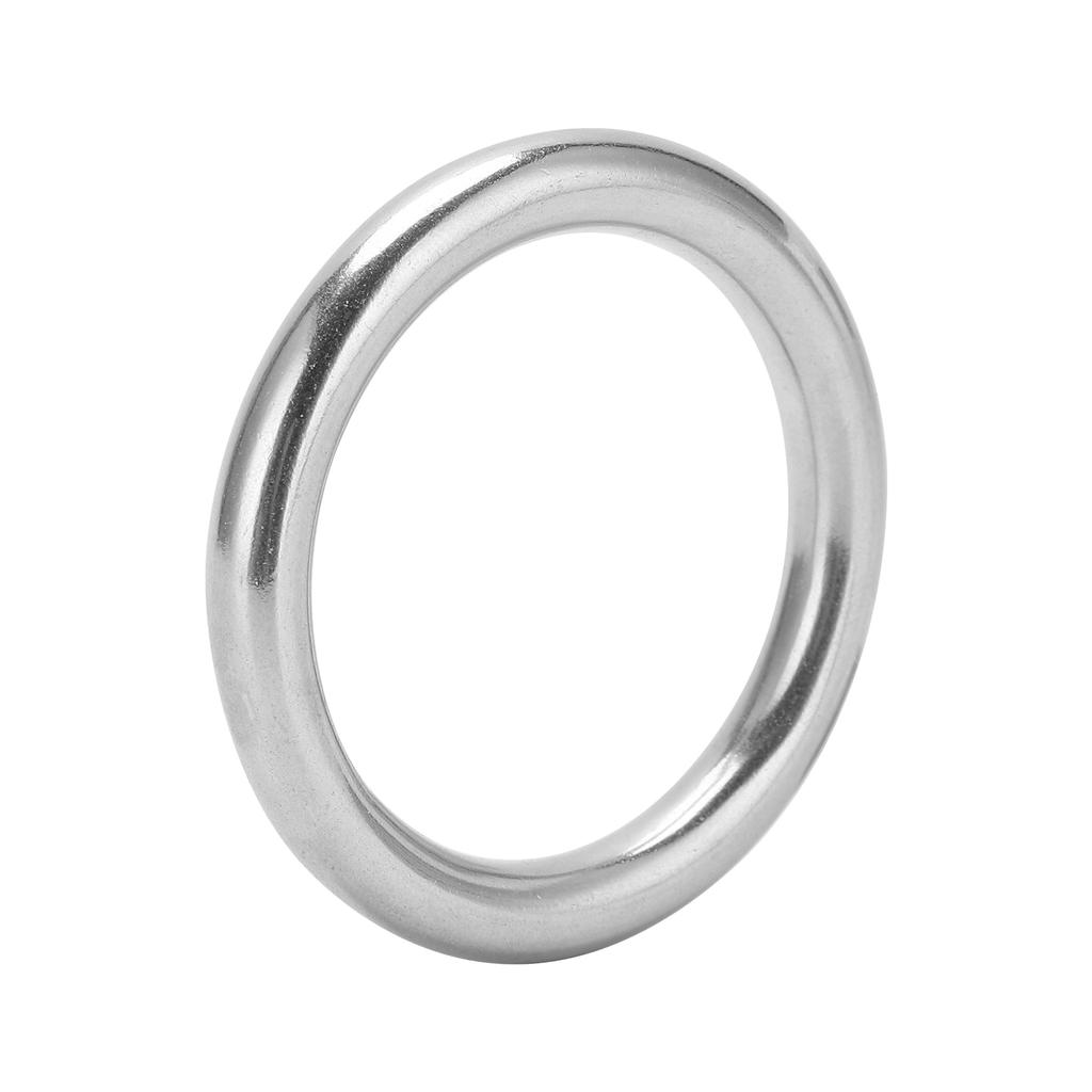 Marine Grade ORing Rust Resistance Strong Durable Stainless Steel Rings for Sailing Diving(7x40mm )