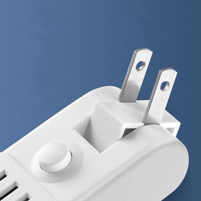 One-to-Multiple Plug Adapter with Switch 180 Degree Rotation US Electrical Socket Travel Aadapters Household Socket Converter