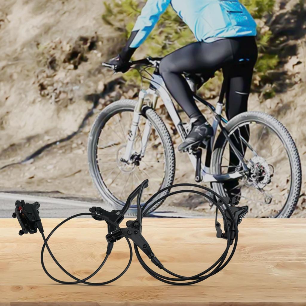Sensitive Double Piston Hydraulics for MTB Brake System Left and Right