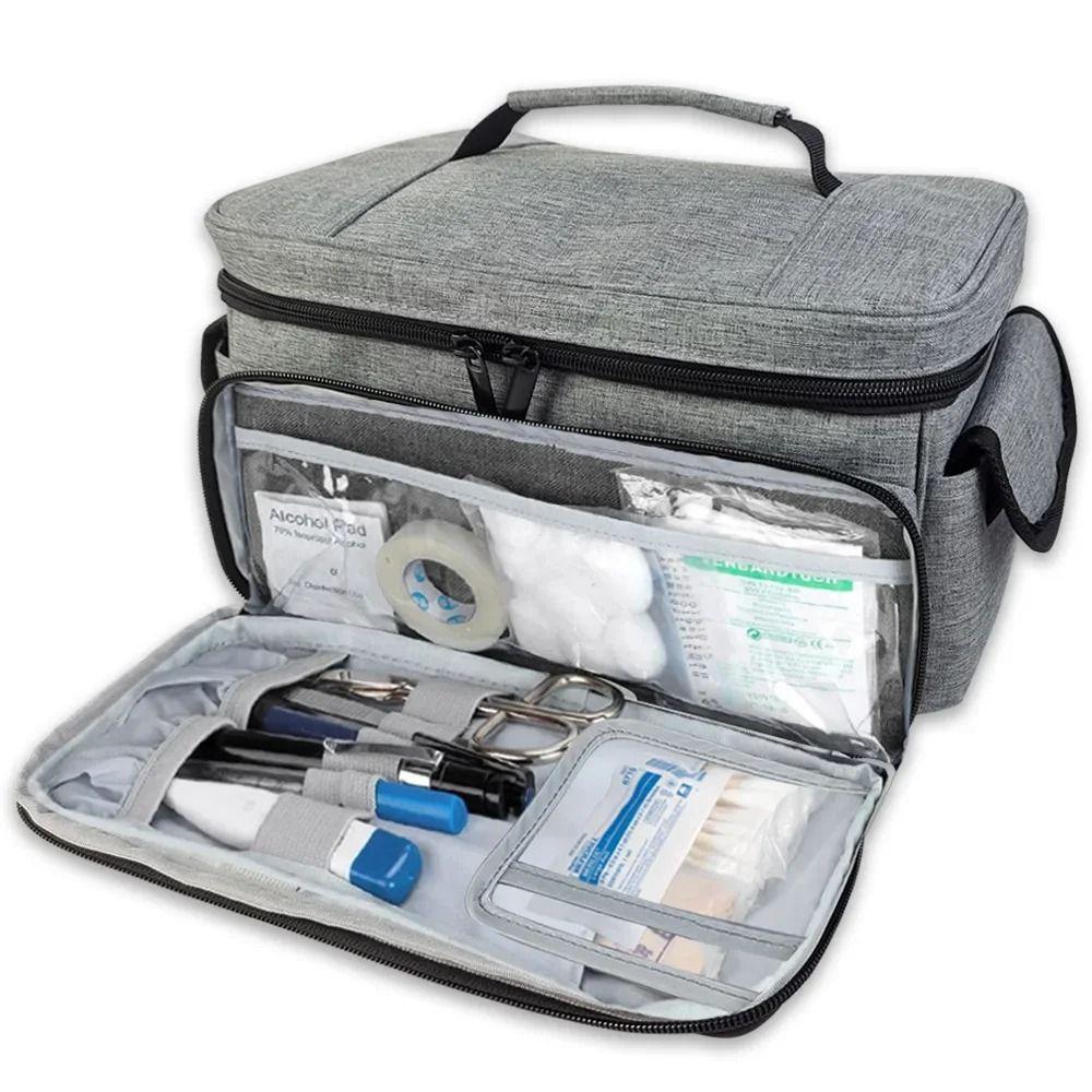 Portable Medicine Kit Bag Sorted Storage Travel Medicine Organizer Medicine Carry Bag  Health Room