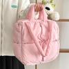 Herbst- und Wintertasche, große Kapazität, Baumwoll-Kleidertasche, modische, vielseitige Umhängetasche, Daunentasche, Tragetasche