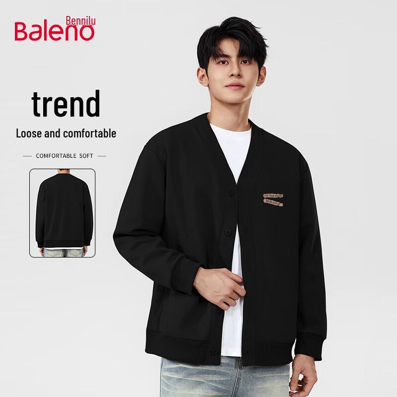 

Baleno Men s V-Neck Casual Cardigan Jacket 2XL