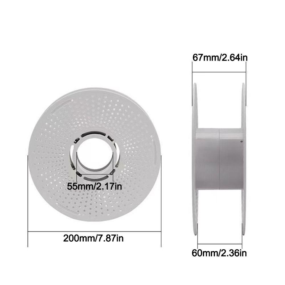 Easy Load 3D Printer Filament Spool Detachable Empty Spool Refill Roll 3D Printing Accessories