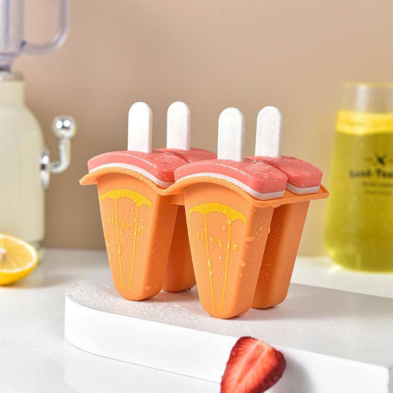Eiscreme-Form mit Deckel, Wassermelonenform, DIY hausgemachte Eis-/Eiscreme-Form, gefrorener Saft, Milch, Küche, Eiscreme-Herstellungswerkzeuge