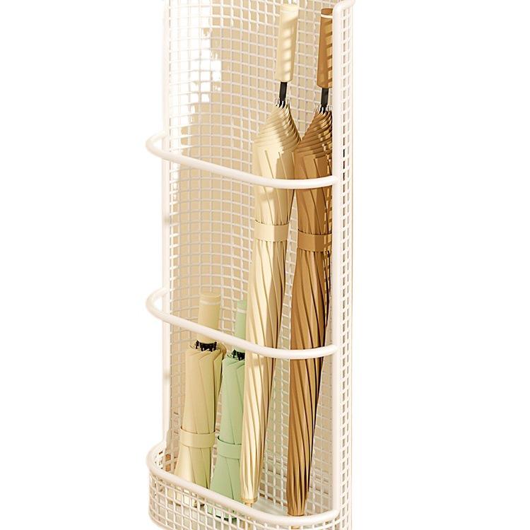 Household Office Umbrella Holder and Drain Rack for Doorway Elegant White - Medium 2140₽