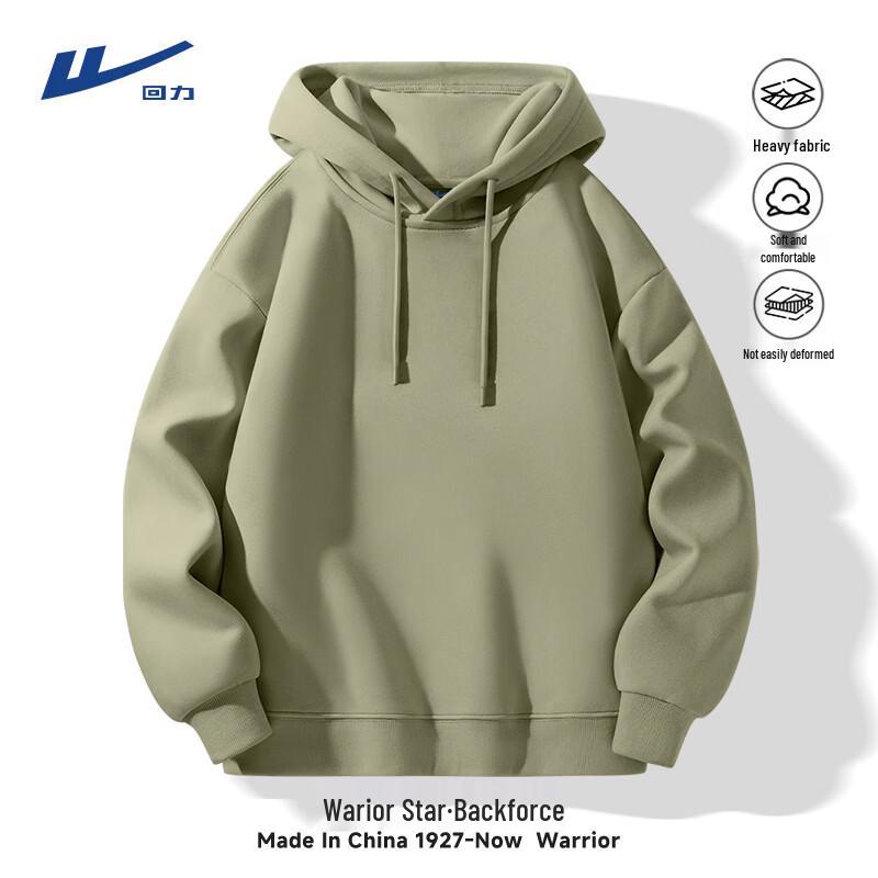 Warrior Men s Heavyweight Hooded Sweatshirt M